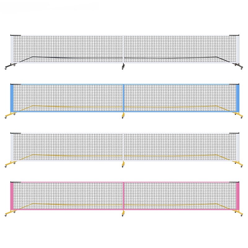 portable pickleball net system