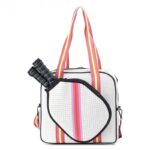 water-resistant multifunctional pickleball paddle bag